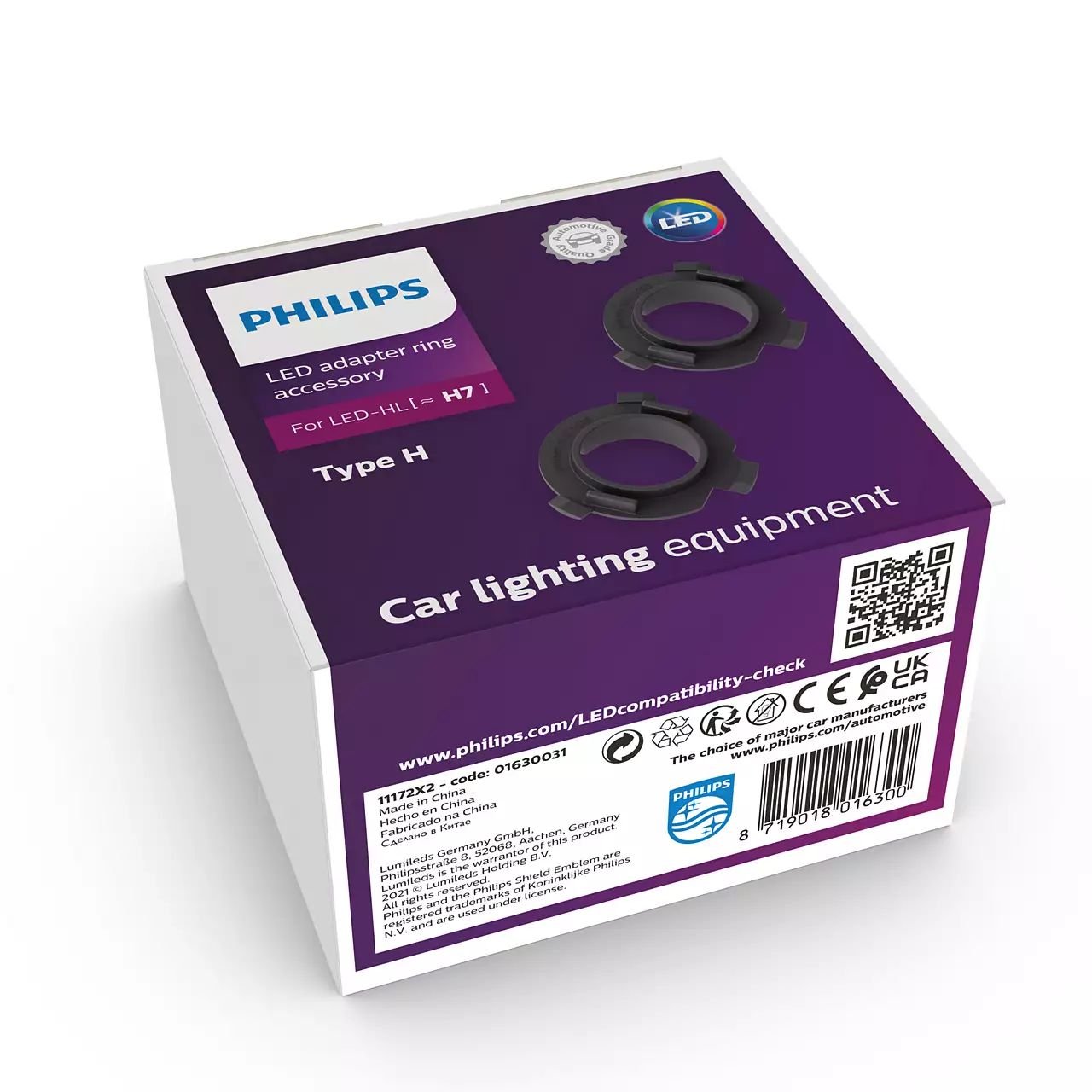 LED Connector rings [~H7] Type H - Zubehör für LED HL 2 St. Philips