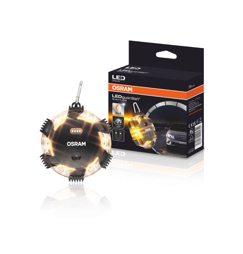 LEDGuardian ROAD® FLARE Warn- Notleuchte/Taschenlampe 1 St. OSRAM LEDGuardian ROAD® FLARE Warn- Notleuchte/Taschenlampe 1 St. OSRAM