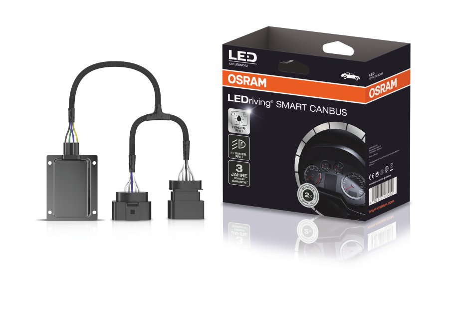 LEDriving Smart Canbus Lastwiderstand für H7 Nachrüstlampe Typ 2-1 2 St. OSRAM LEDriving Smart Canbus Lastwiderstand für H7 Nachrüstlampe Typ 2-1 2 St. OSRAM