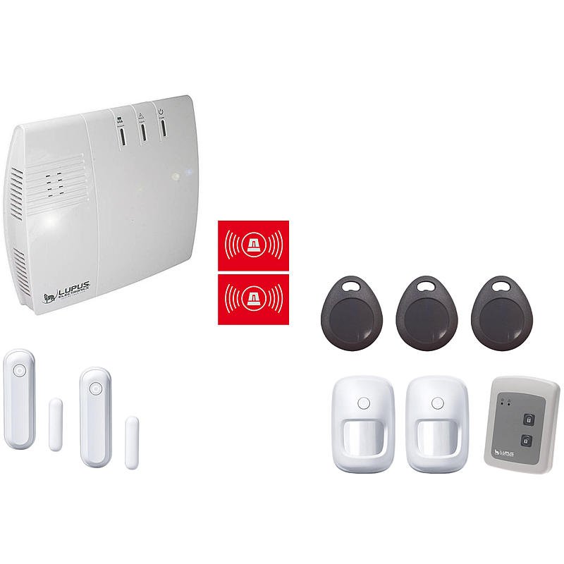 Lupusec - XT2 Plus Funkalarm-Set für Gewerbeobjekt Lupusec - XT2 Plus Funkalarm-Set für Gewerbeobjekt