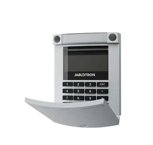 JABLOTRON JA-114E-GR grau Bus Zugangsmodul mit LCD Display, Tastatur und RFID- Lesegerät