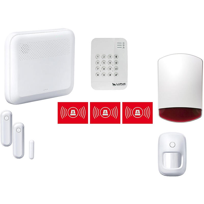 Lupus - XT1 Plus Alarm Starter Pack + Außensirene