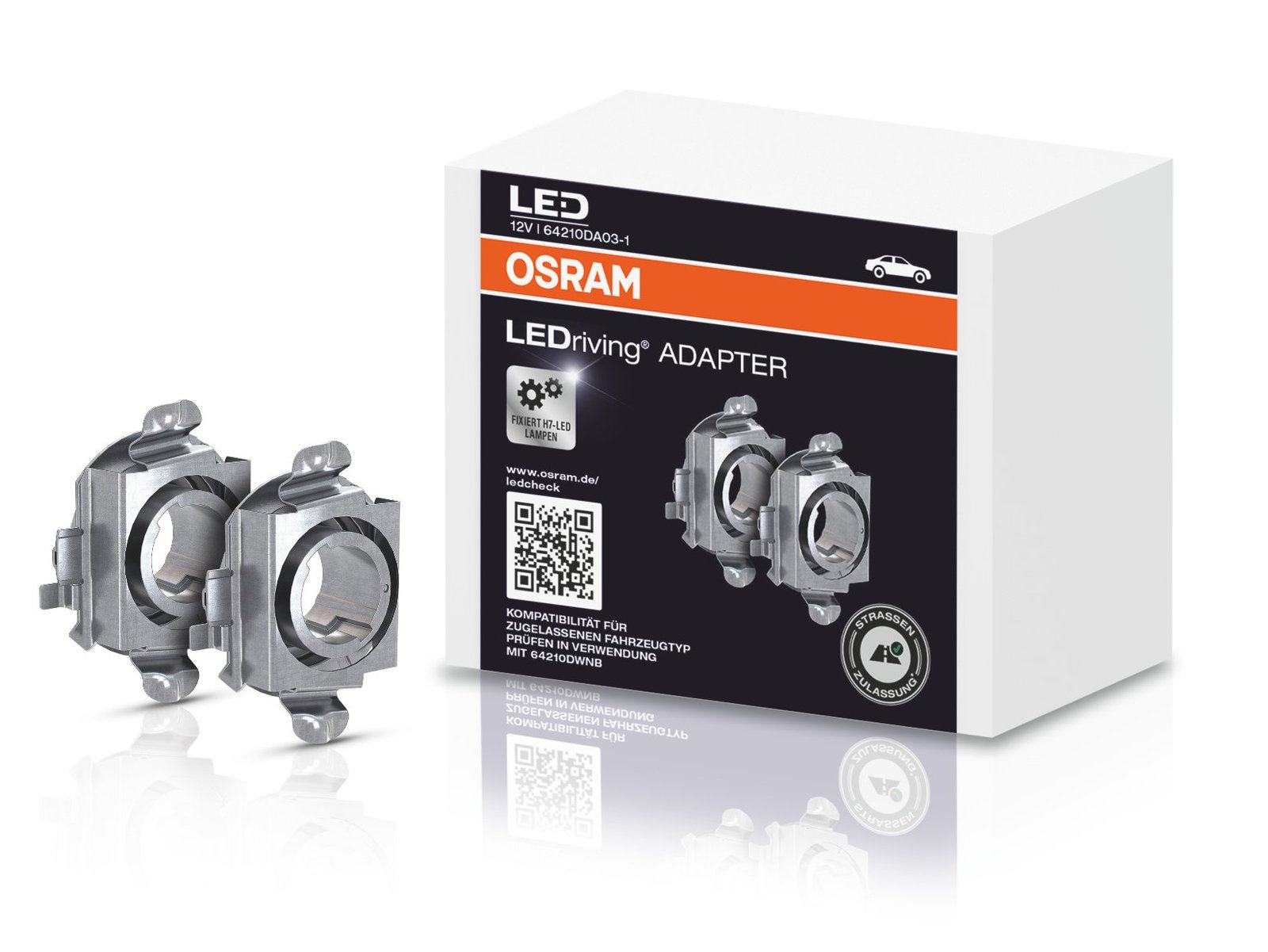 Montagehalterung Adapter DA03-1 für NIGHT BREAKER LED H7-LED 2 St. OSRAM