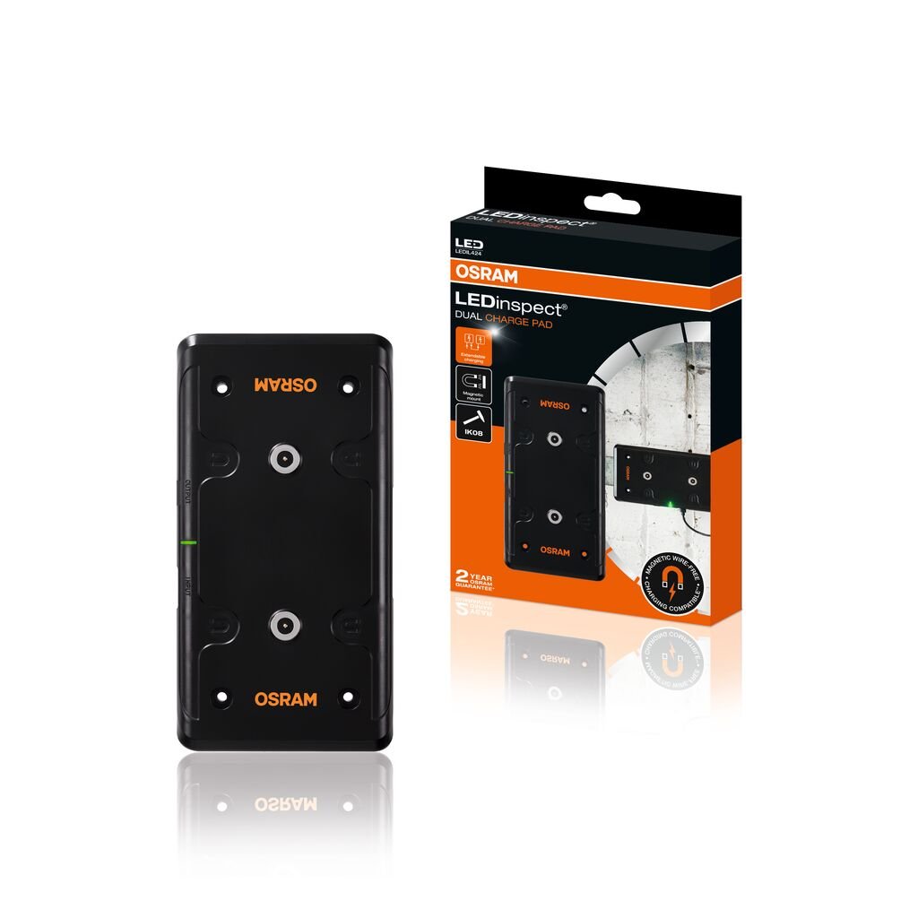 LEDinspect DUAL CHARGE PAD Kabellose Ladestation 1St. OSRAM LEDinspect DUAL CHARGE PAD Kabellose Ladestation 1St. OSRAM