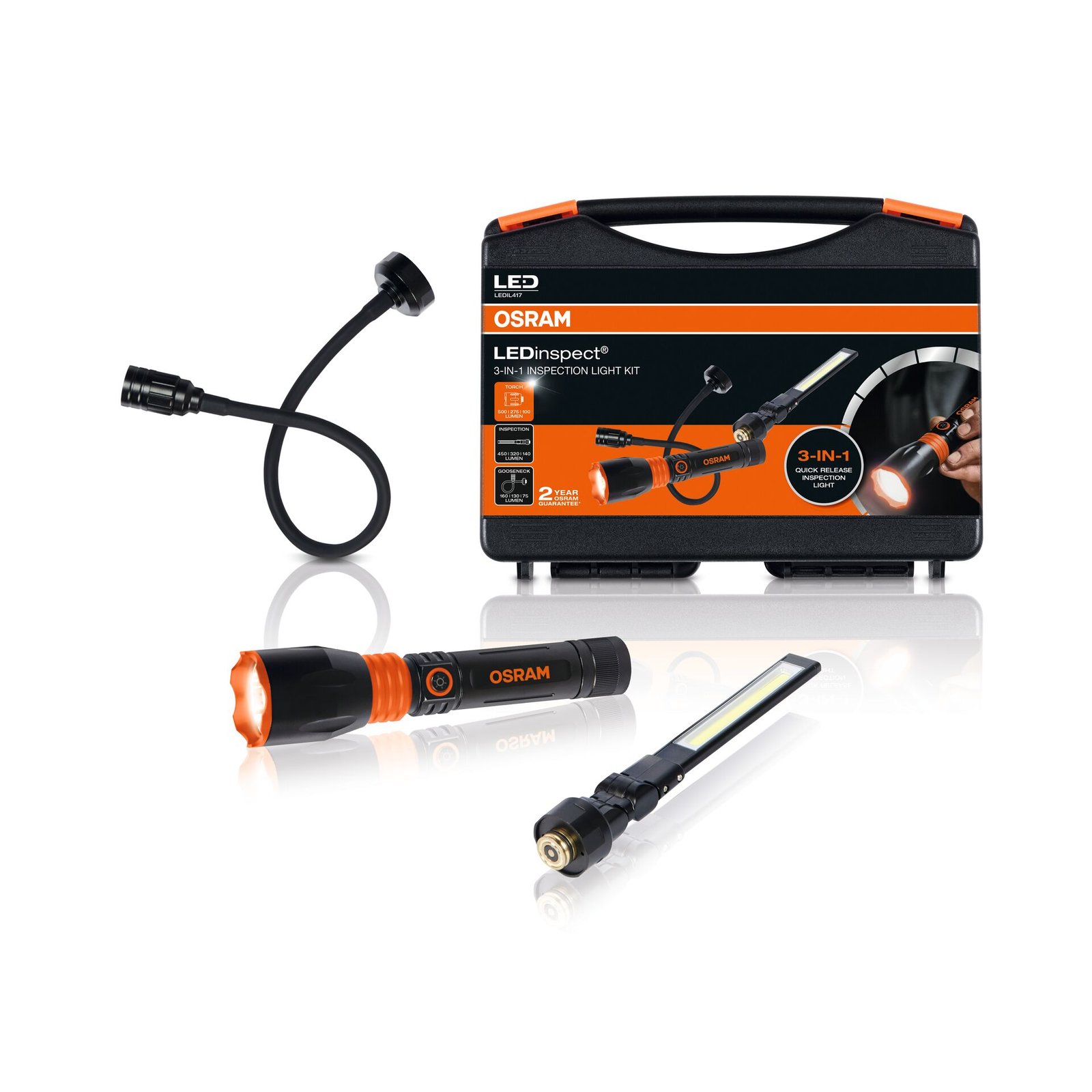 LEDinspect 3-IN-1 INSPECTION LIGHT KIT 1St. OSRAM