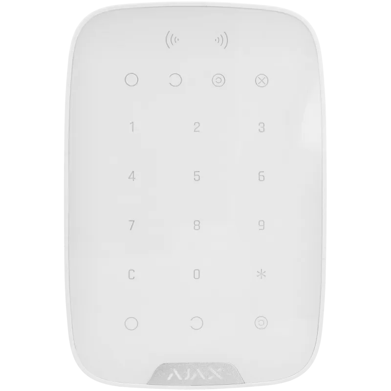 AJAX | Bedienteil - KeyPad Plus white