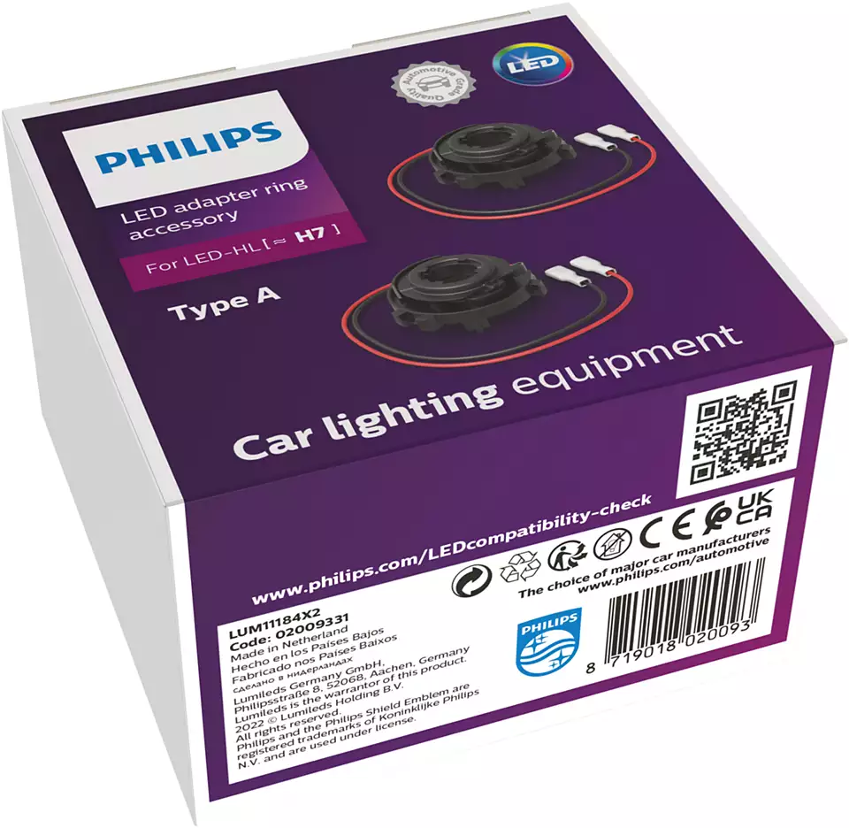 LED Connector rings [~H7] Type A - Zubehör für LED HL 2 St. Philips