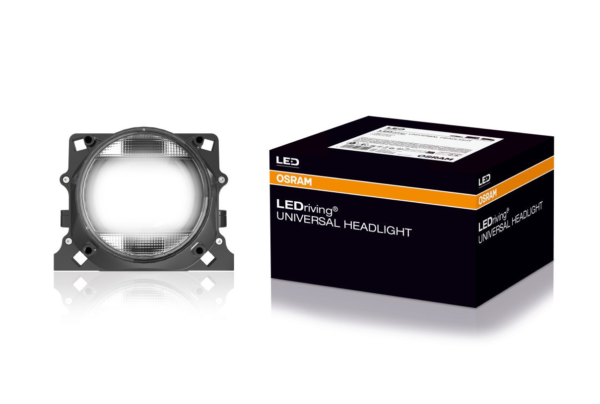 LEDriving? 12/24V Universeller Scheinwerfer 5400-6500K RHD Model 104 1st. OSRAM