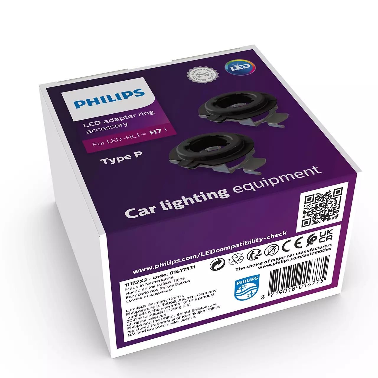 LED Connector rings [~H7] Type P - Zubehör für LED HL 2 St. Philips