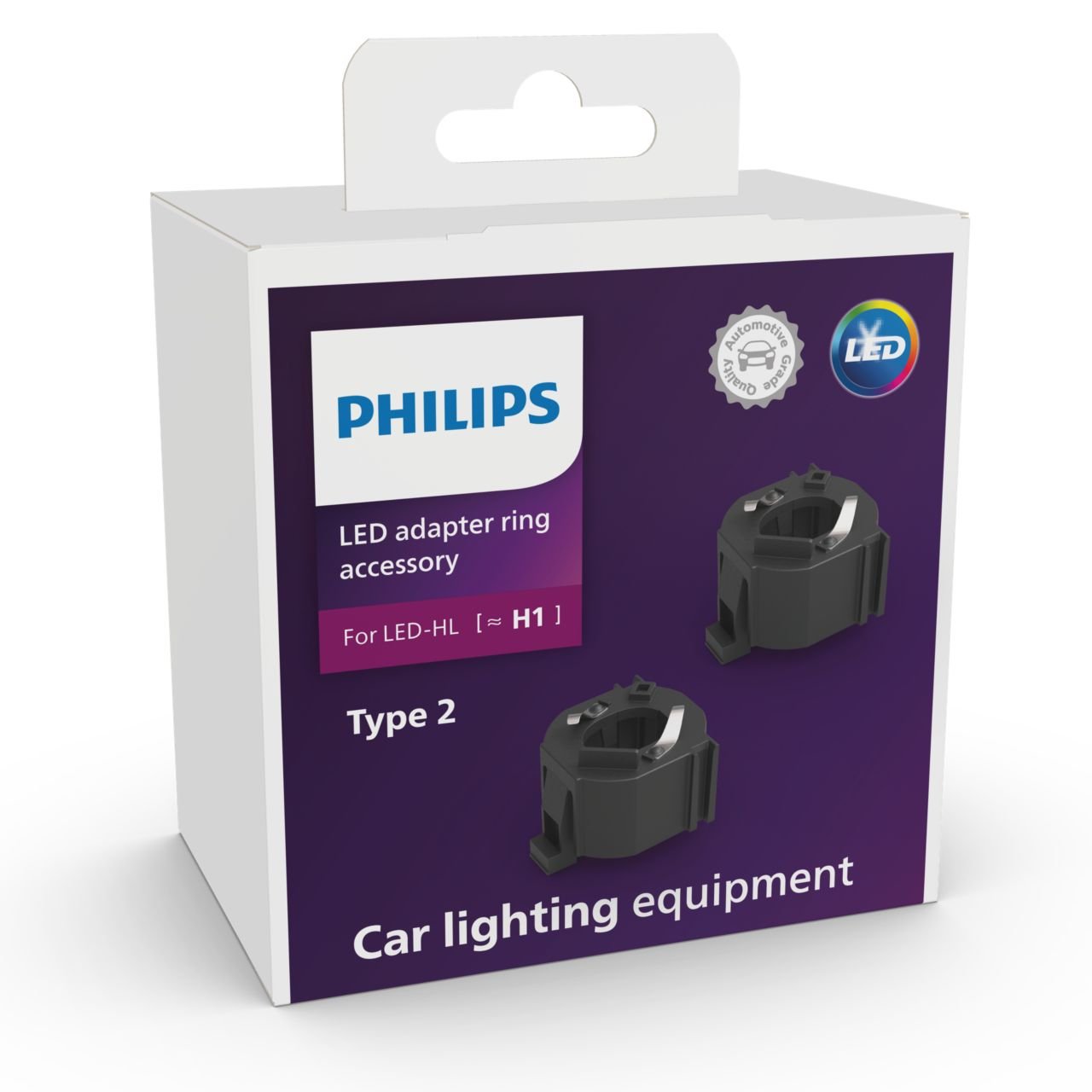 LED Connector rings [~H1] Type 2 - Zubehör für LED HL 2st. Philips