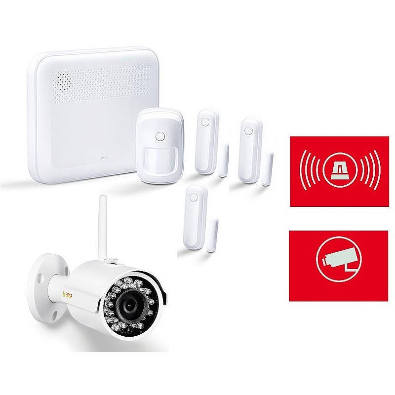 Lupus - XT1 Plus Alarmset + 1080p Wlan Aussenkamera Lupus - XT1 Plus Alarmset + 1080p Wlan Aussenkamera