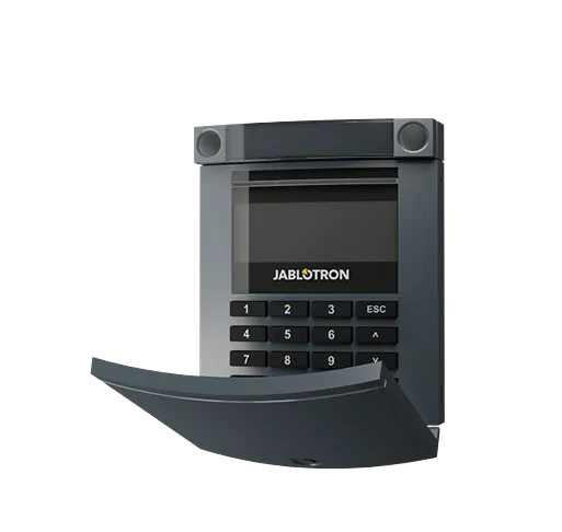 JABLOTRON JA-114E-AN anthrazit Bus Zugangsmodul mit LCD Display, Tastatur und RFID- Lesegerät