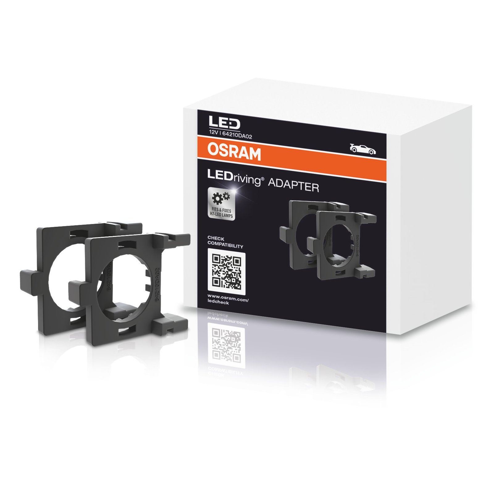 Montagehalterung Adapter DA02 für NIGHT BREAKER LED H7-LED Focus 2 St. OSRAM Montagehalterung Adapter DA02 für NIGHT BREAKER LED H7-LED Focus 2 St. OSRAM